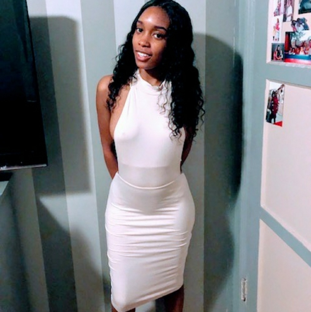 Sexy fitted dress..